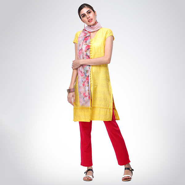 Indian Kurtis with Jogger Pants