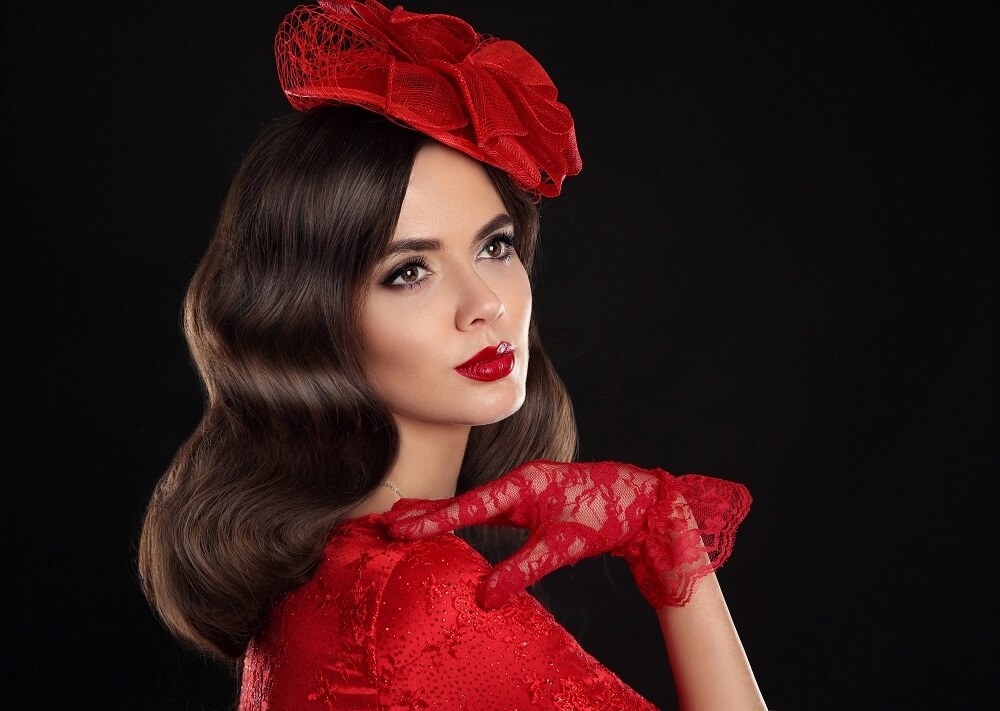 Red Fascinators