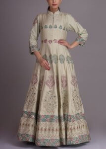 design of indo western kurti