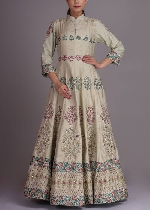 indo western designer kurti